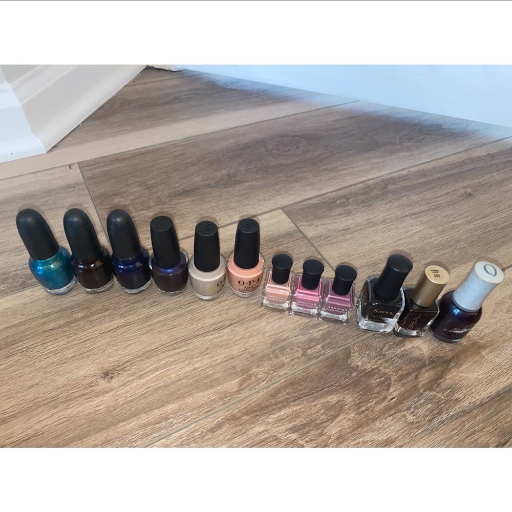 Nail polish bundle (12 total) OPI, Sephora by OPI, Deborah Lippmann, others